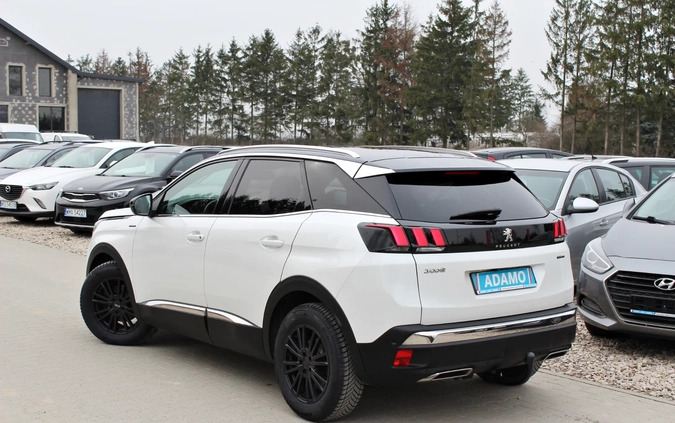 Peugeot 3008 cena 89900 przebieg: 174200, rok produkcji 2019 z Babimost małe 497